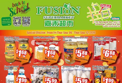 Fusion Supermarket Flyer September 6 to 12