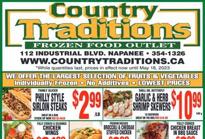 Country Traditions Flyer May 11 to 18