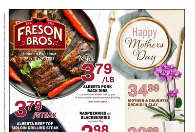 Freson Bros. Flyer May 12 to 18