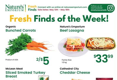 Nature's Emporium Weekly Flyer May 12 to 18