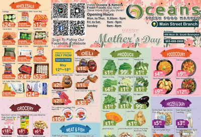 Oceans Fresh Food Market (Main St., Brampton) Flyer May 12 to 18