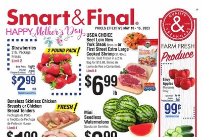 Smart & Final (CA) Weekly Ad Flyer Specials May 10 to May 16, 2023