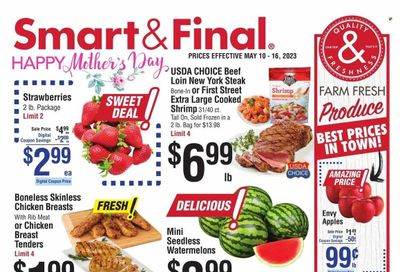 Smart & Final (CA) Weekly Ad Flyer Specials May 10 to May 16, 2023