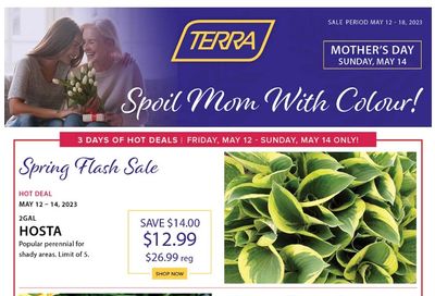 Terra Greenhouses Flyer May 12 to 18