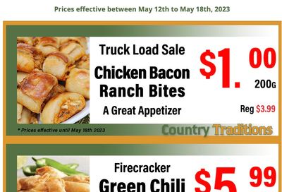 Country Traditions One-Shot Deals Flyer May 12 to 18