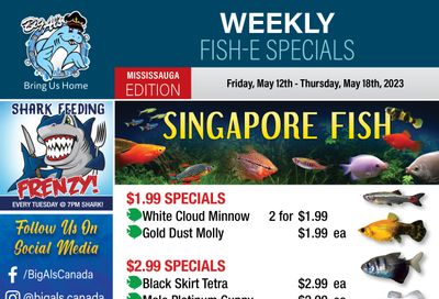 Big Al's (Mississauga) Weekly Specials May 12 to 18