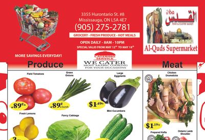 Al-Quds Supermarket Flyer May 12 to 18