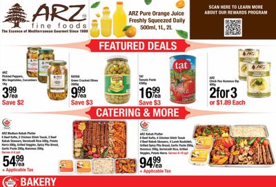 Arz Fine Foods Flyer May 12 to 18