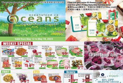 Oceans Fresh Food Market (Mississauga) Flyer May 12 to 18