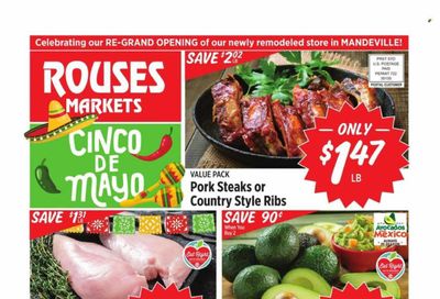 Rouses Markets (AL) Weekly Ad Flyer Specials May 3 to May 10, 2023