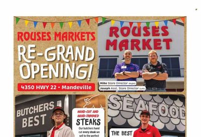 Rouses Markets (LA) Weekly Ad Flyer Specials May 3 to May 10, 2023