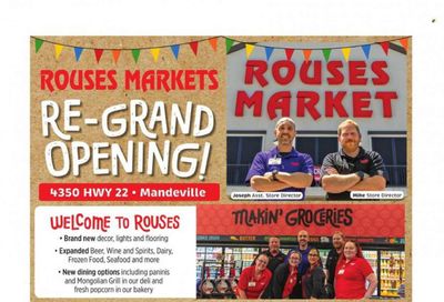 Rouses Markets (LA) Weekly Ad Flyer Specials May 10 to May 17, 2023