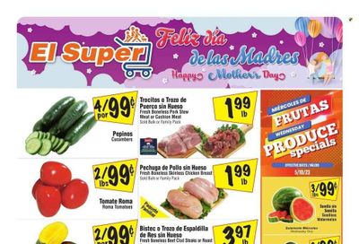 El Super (CA) Weekly Ad Flyer Specials May 10 to May 16, 2023