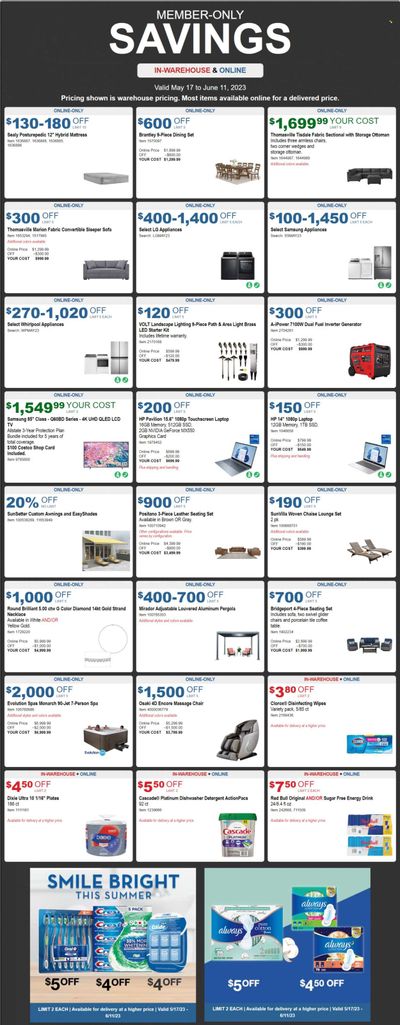 Costco Weekly Ad Flyer Specials May 17 to June 11, 2023