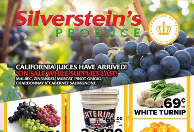 Silverstein's Produce Flyer October 29 to November 2