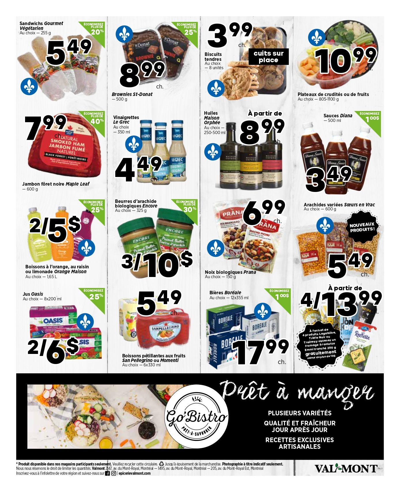 Val-Mont Flyer May 18 to 24