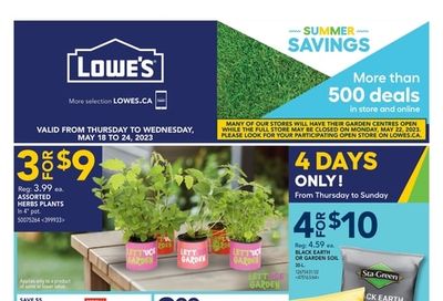 Lowe's (ON) Flyer May 18 to 24