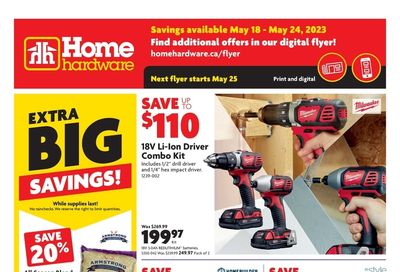 Home Hardware (West) Flyer May 18 to 24