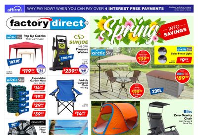 Factory Direct Flyer May 17 to 23