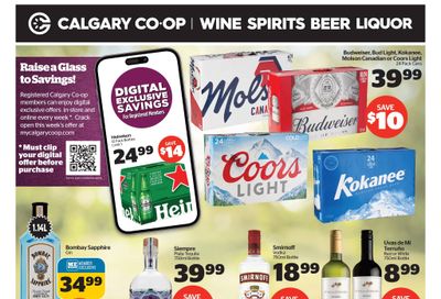 Calgary Co-op Liquor Flyer May 18 to 24