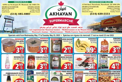Akhavan Supermarche Flyer May 17 to 23