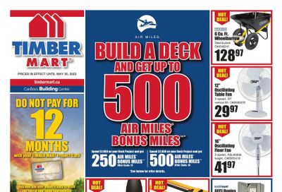 Timber Mart Flyer May 17 to 30