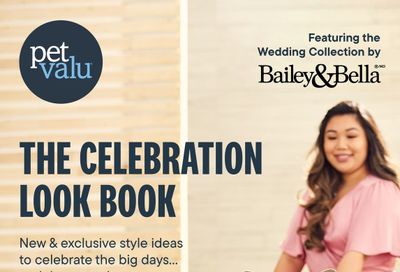 Pet Valu The Celebration Look Book Flyer May 15 to August 31