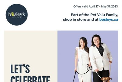 Bosley's by PetValu Flyer May 15 to 31