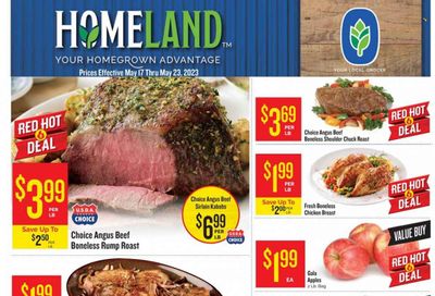 Homeland (OK, TX) Weekly Ad Flyer Specials May 17 to May 23, 2023