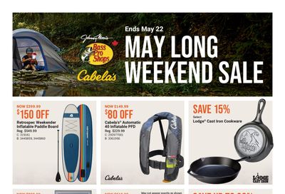 Bass Pro Shops Flyer May 19 to 22