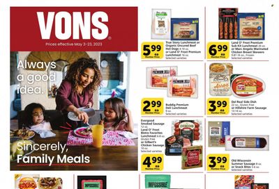 Vons (CA) Weekly Ad Flyer Specials May 3 to May 23, 2023