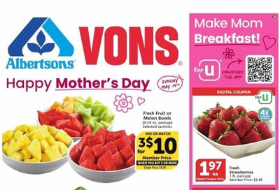 Vons (CA) Weekly Ad Flyer Specials May 10 to May 16, 2023