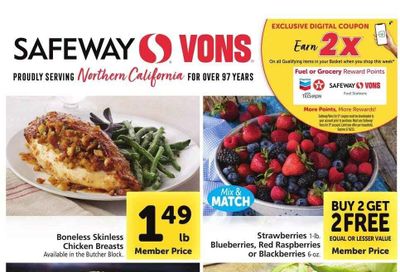 Vons (CA) Weekly Ad Flyer Specials May 10 to May 16, 2023