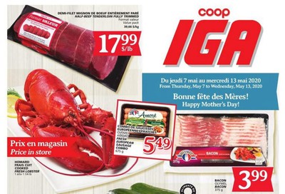 Coop IGA Flyer May 7 to 13