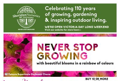 Sheridan Nurseries Flyer May 18 to 24