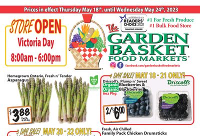 The Garden Basket Flyer May 18 to 24