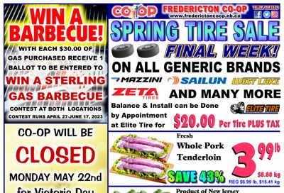 Fredericton Co-op Spring Flyer May 18 to 24