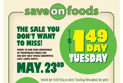 Save On Foods (SK) Flyer May 18 to 24