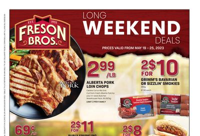 Freson Bros. Flyer May 19 to 25