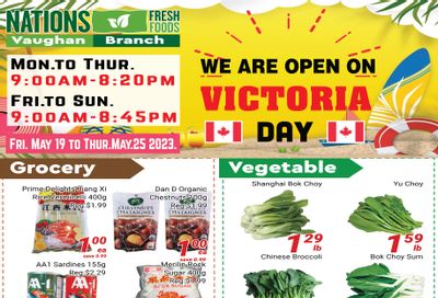 Nations Fresh Foods (Vaughan) Flyer May 19 to 25