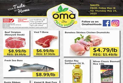 Oma Fresh Foods Flyer May 19 to 25