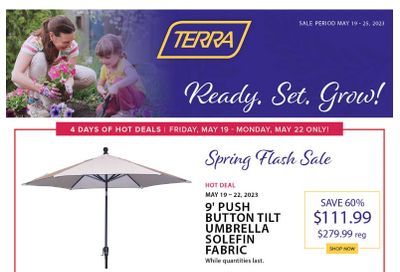 Terra Greenhouses Flyer May 19 to 25