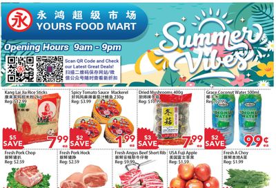 Yours Food Mart Flyer May 19 to 25