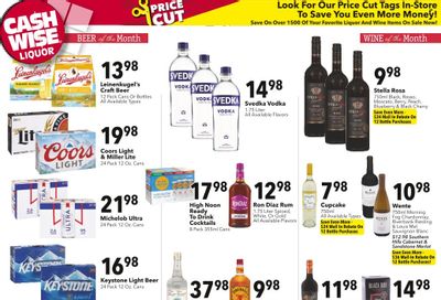 Cash Wise Liquor Only (MN) Weekly Ad Flyer Specials May 14 to May 20, 2023