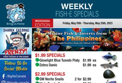 Big Al's (Mississauga) Weekly Specials May 19 to 25