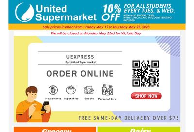 United Supermarket Flyer May 19 to 25
