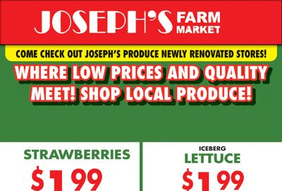 Joseph's Farm Market Flyer May 20 to 24