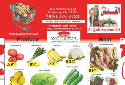 Al-Quds Supermarket Flyer May 19 to 25