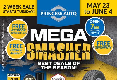 Princess Auto Flyer May 23 to June 4