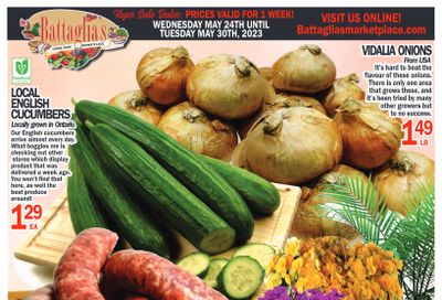 Battaglia's Marketplace Flyer May 24 to 30